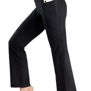 Medium Womens Bootcut Yoga Pants with Pockets